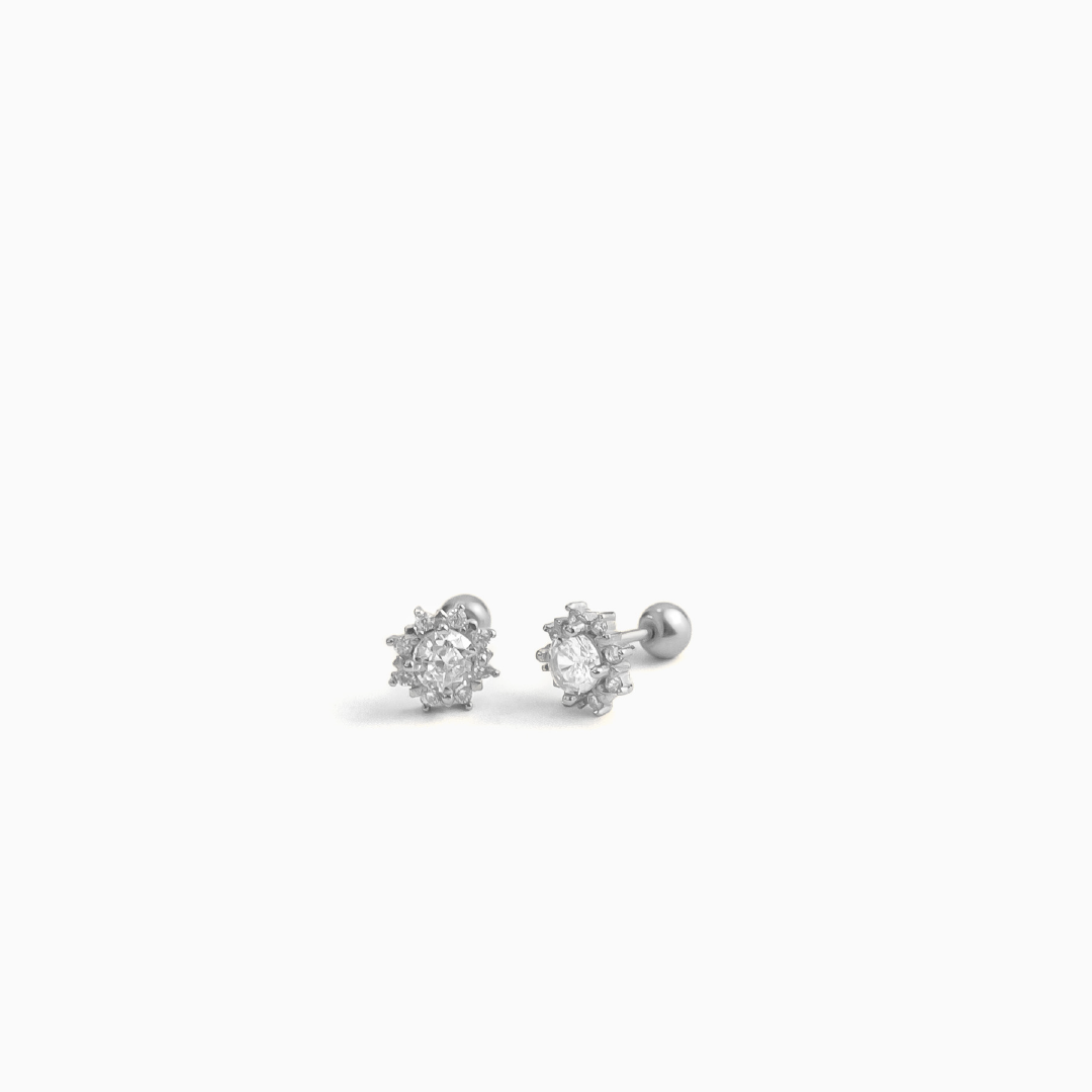 Aretes Antonia Silver mini - Plata 925