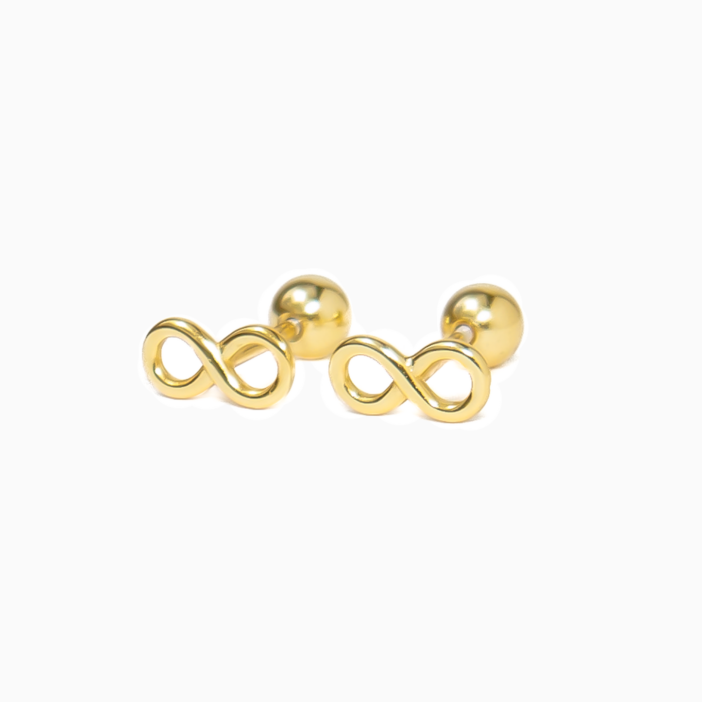 Aretes Mini Infinito - PLATA 925