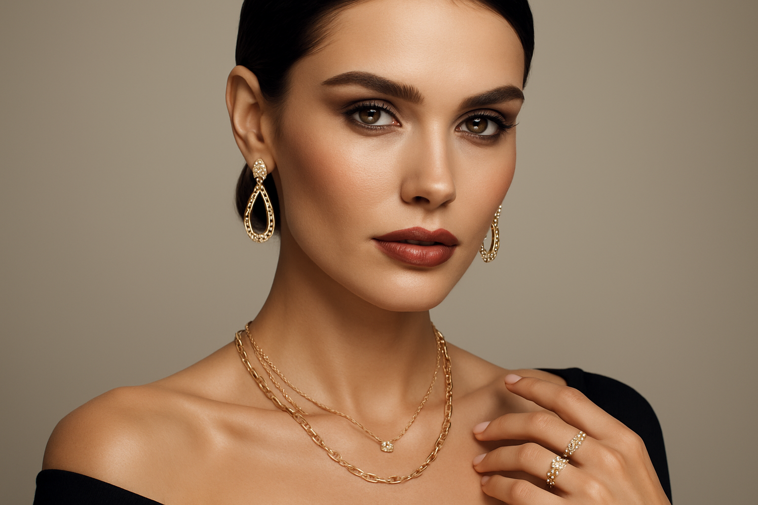 ¿Qué joyas usar según tu tipo de rostro y peinado?