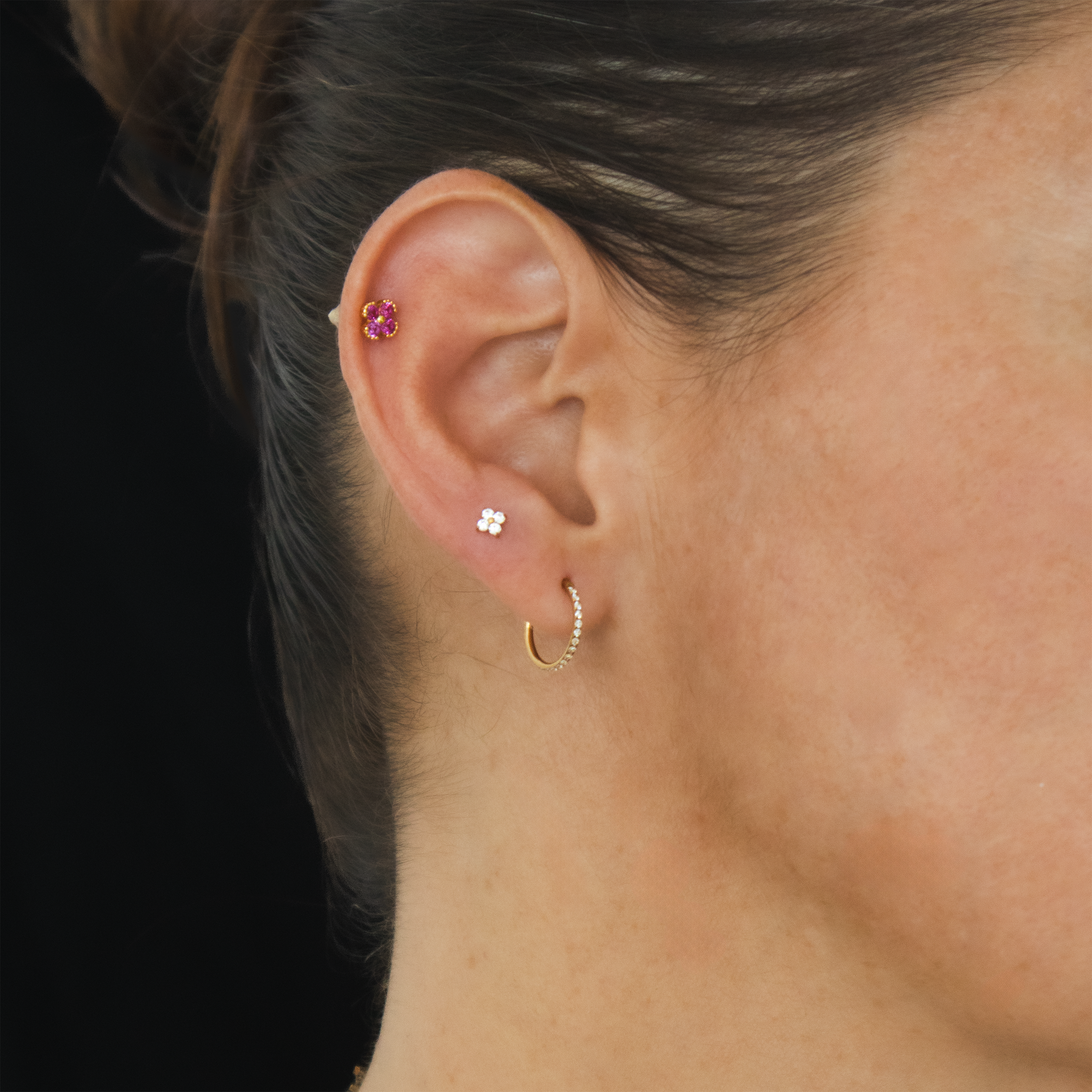 Eli Piercing Silver - TITANIO