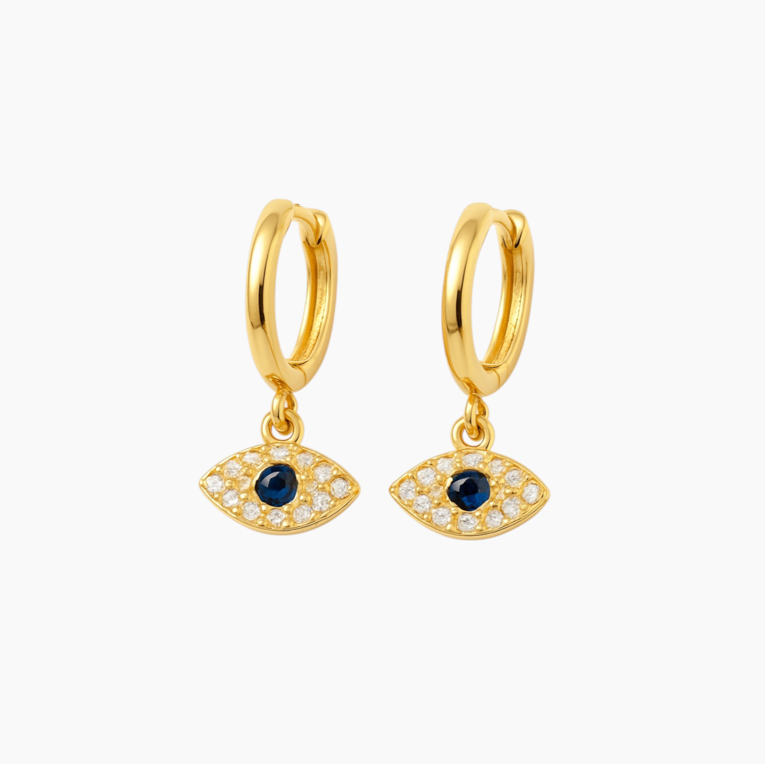 Ojo Turco Hoops - PLATA 925