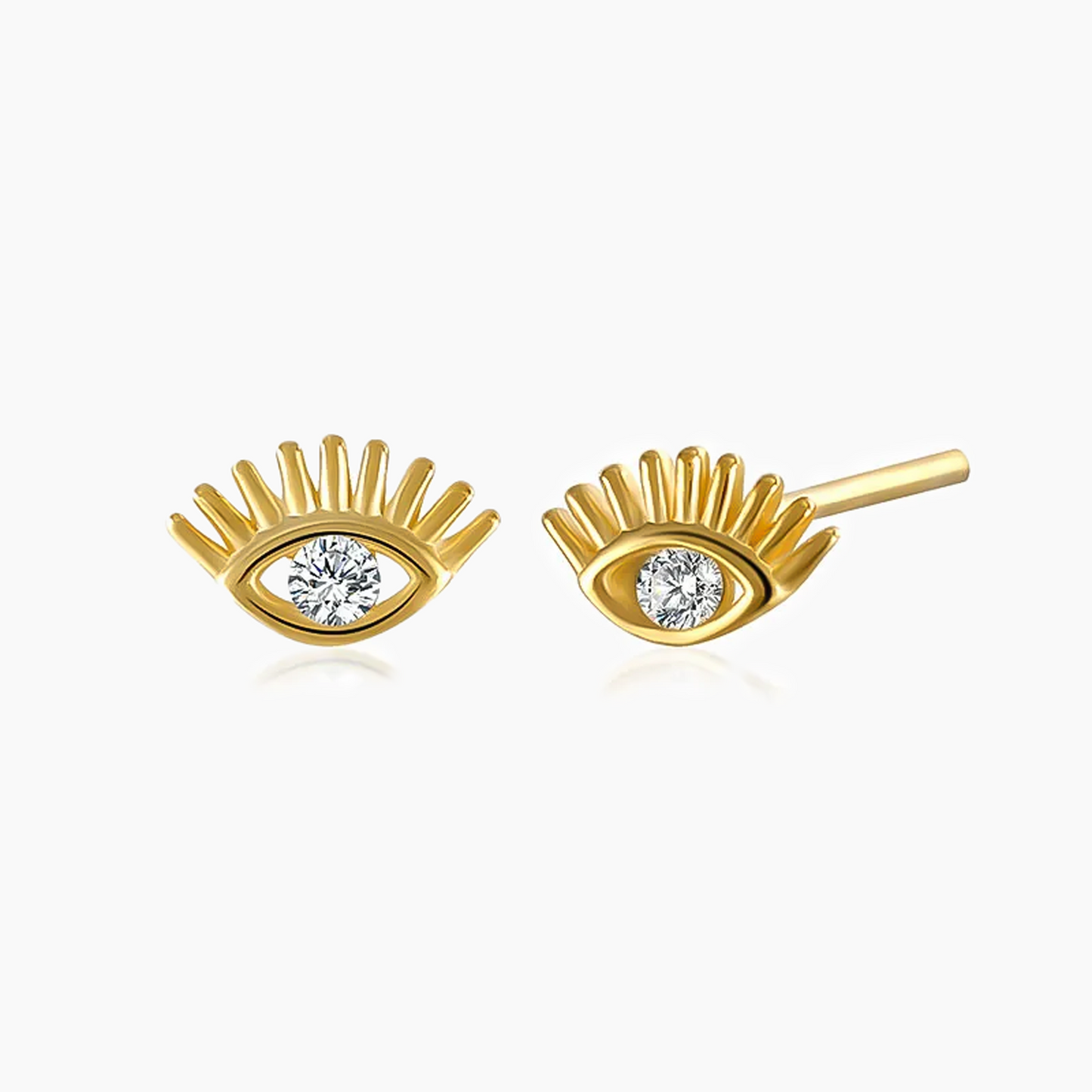 Mini Ojo Turco Hoops - PLATA 925