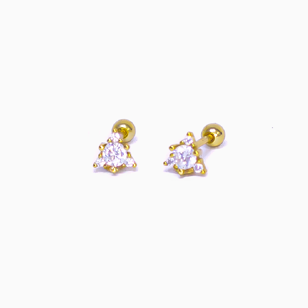 Aretes Emilia - PLATA 925