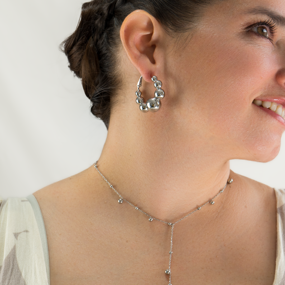 Argollas Velia - Silver