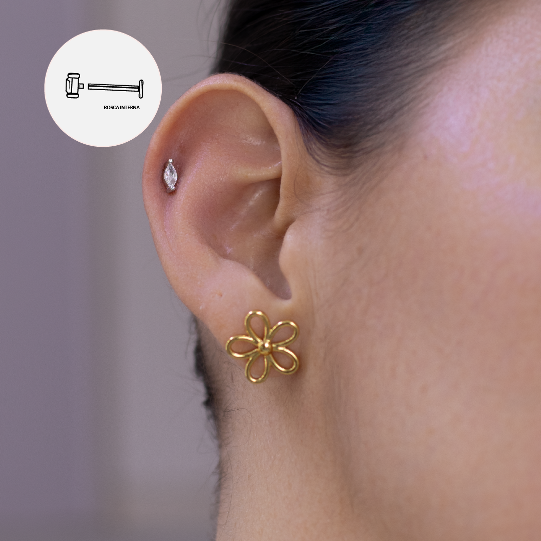 Bianca Piercicng Silver - PLATA 925