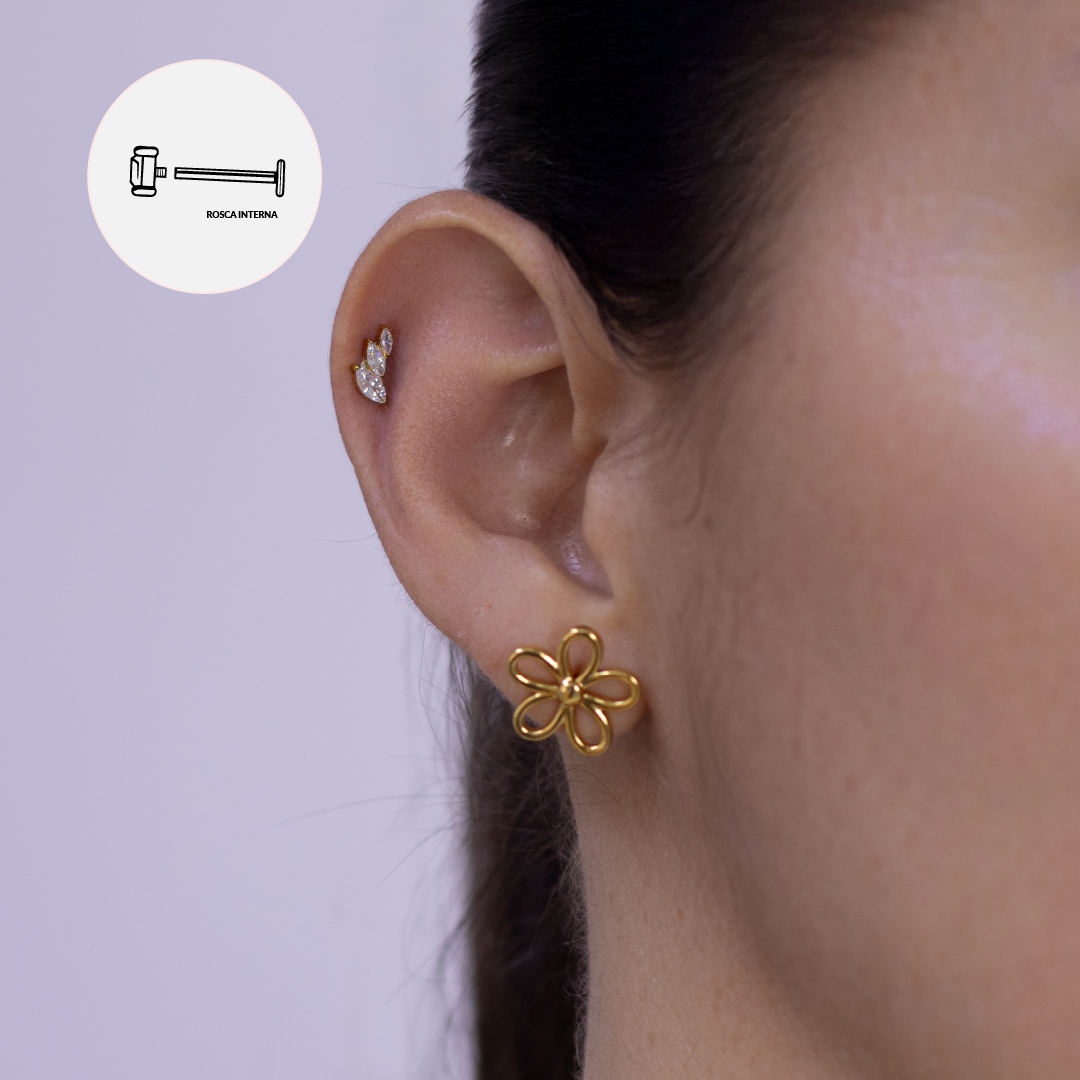 Lux Piercing - TITANIO