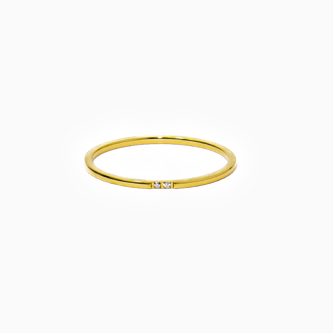 Anillo Elan - 2 PIEDRAS