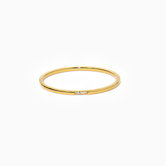 Anillo Elan - 2 PIEDRAS
