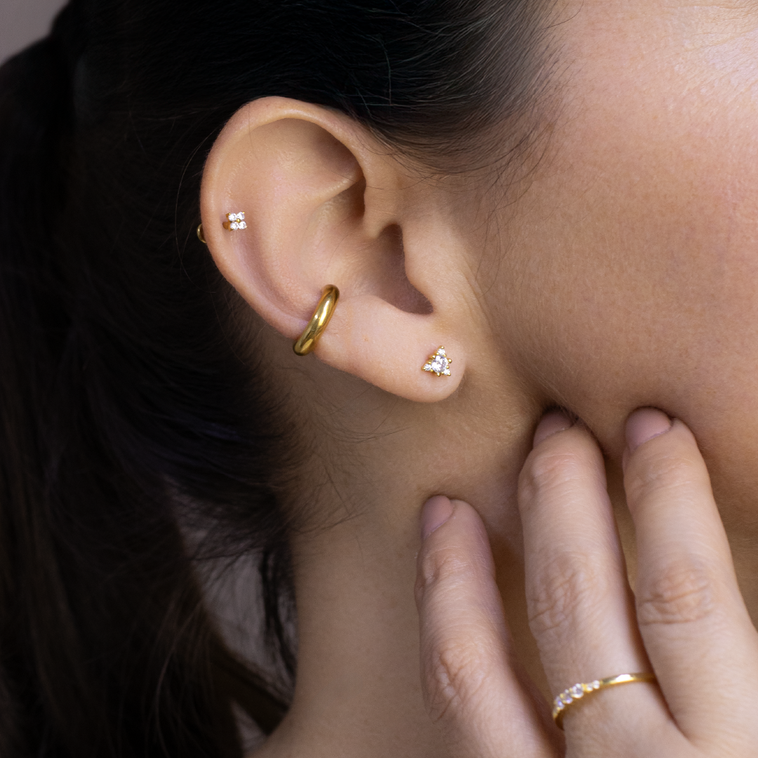 Aretes Emilia - PLATA 925