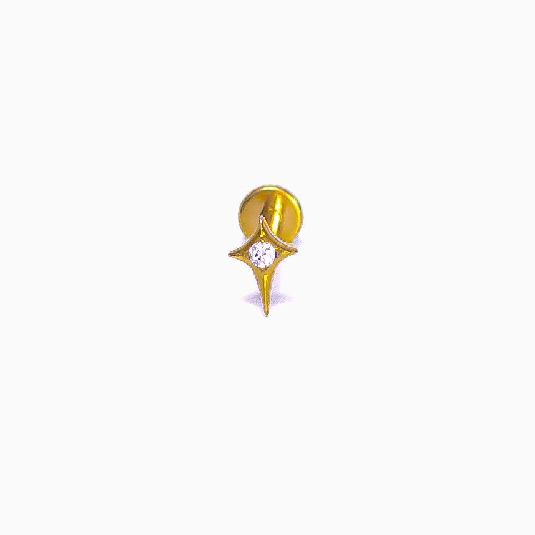 Star Piercing - TITANIO