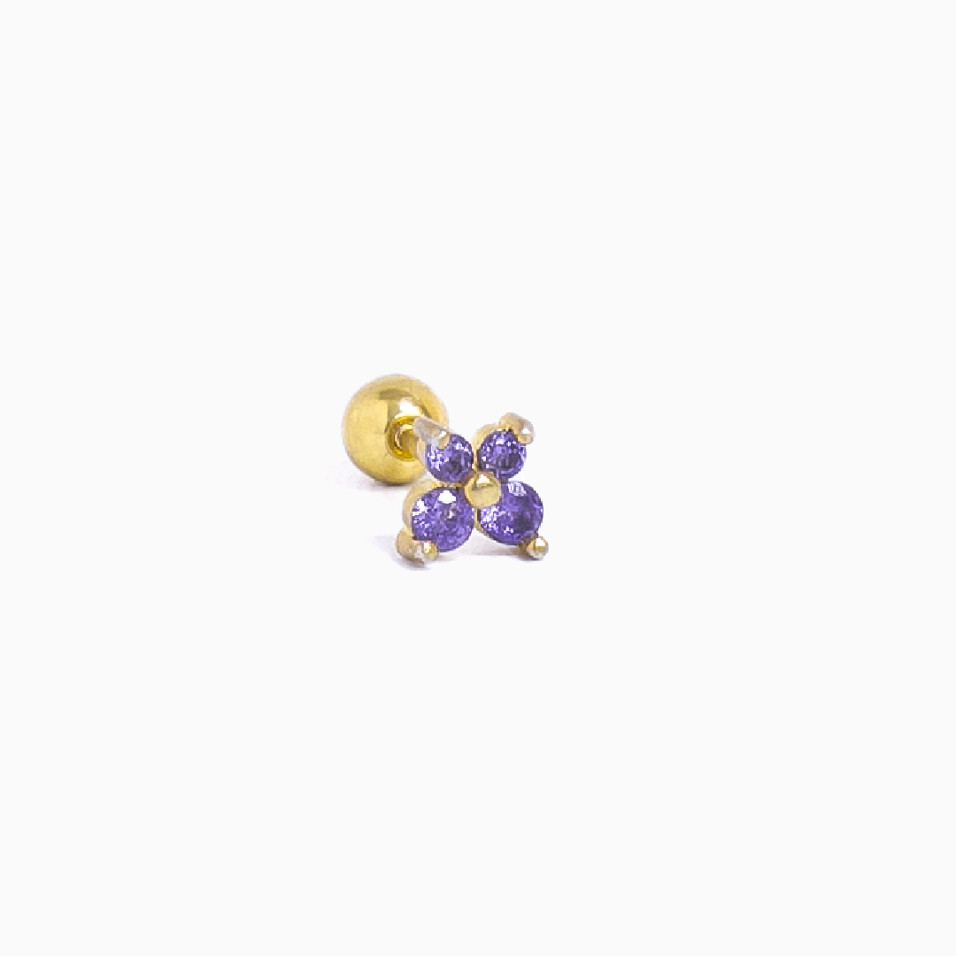Aileen Percing Purple - WATERPOOF