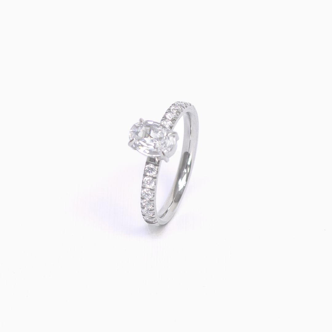 Anillo Promesa Ann - PLATA 925
