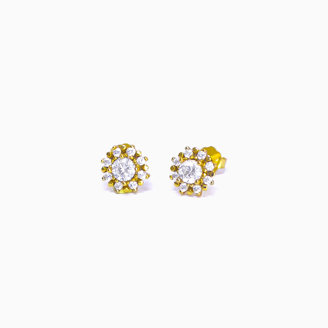 Aretes Mónica - PLATA 925