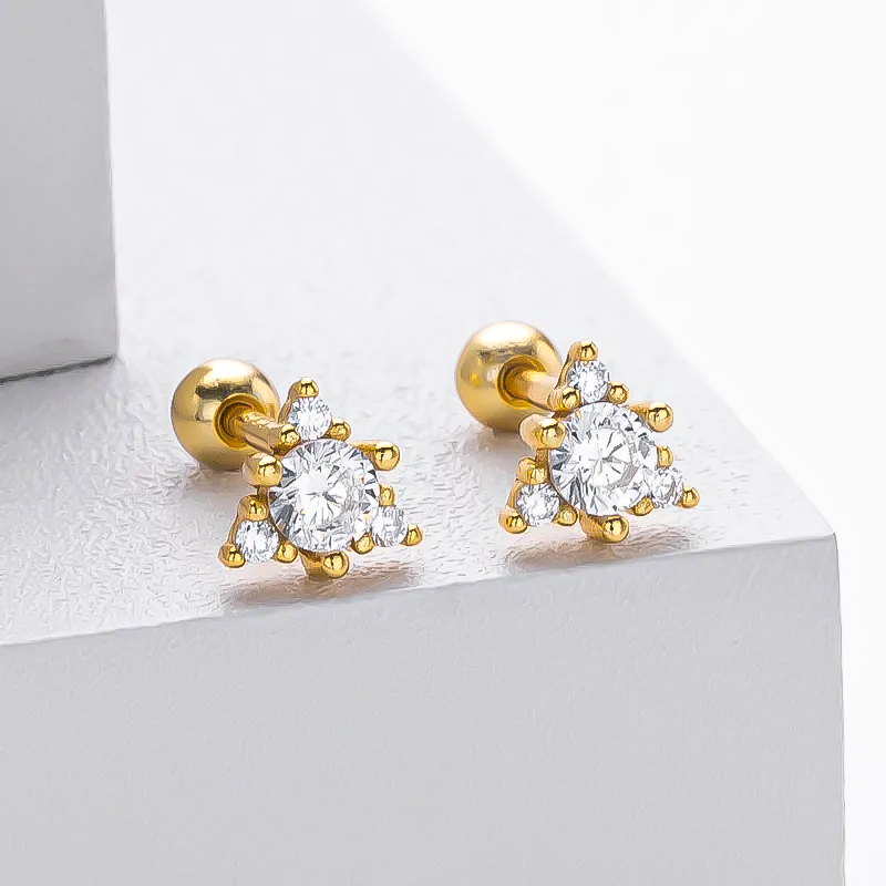 Aretes Emilia - PLATA 925