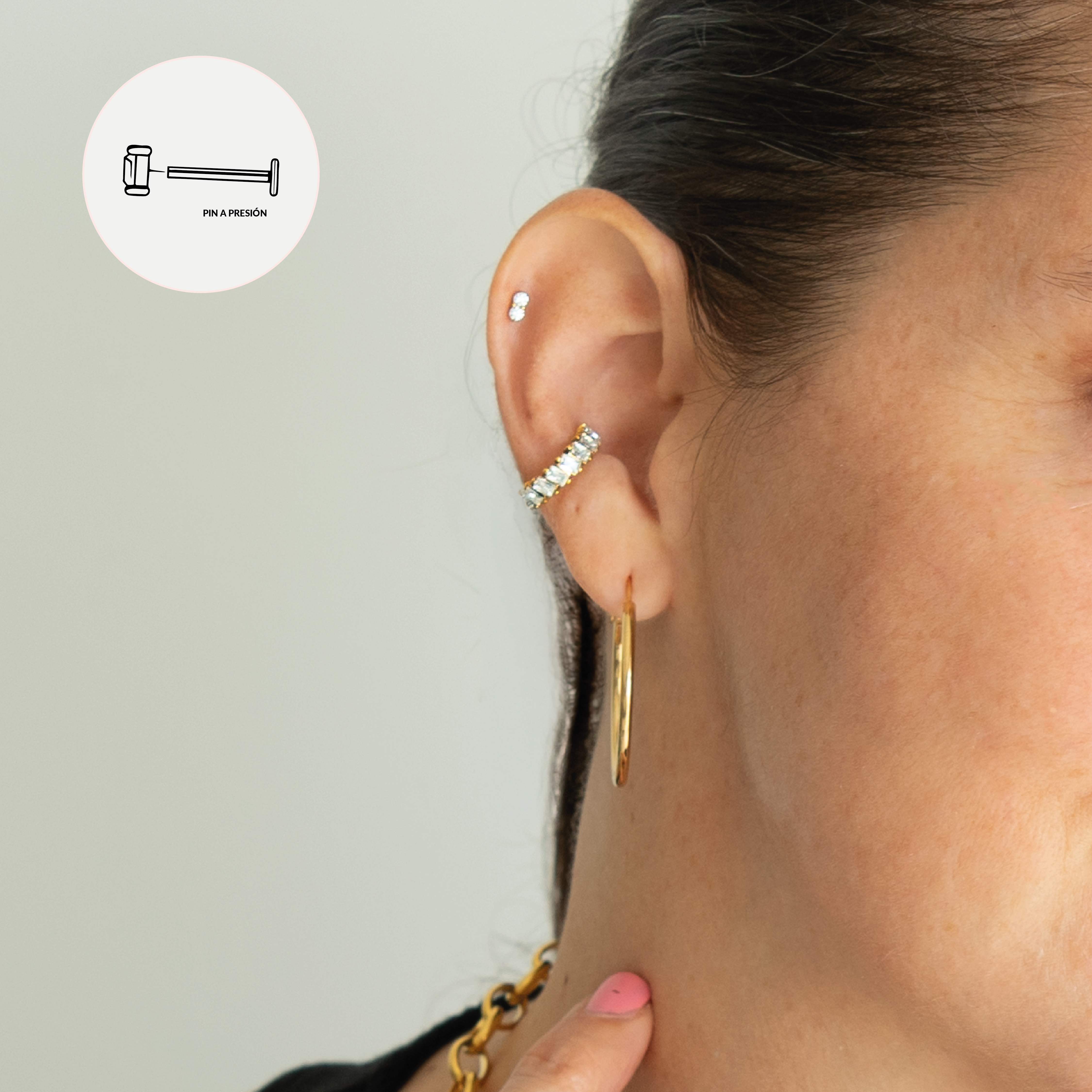 SAHARA PIERCING - TITANIO