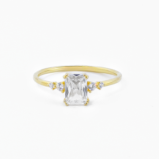 Anillo Promesa Lisa - PLATA 925