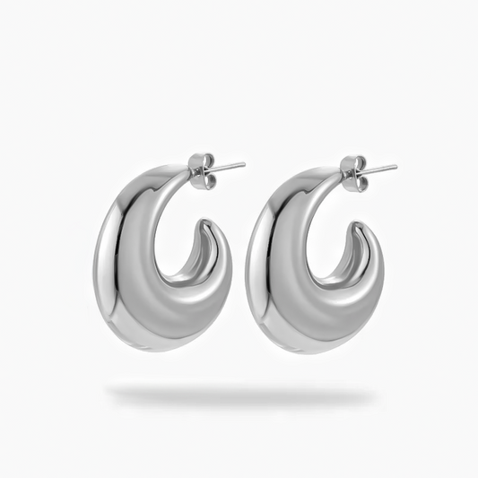 Aretes Lina Silver