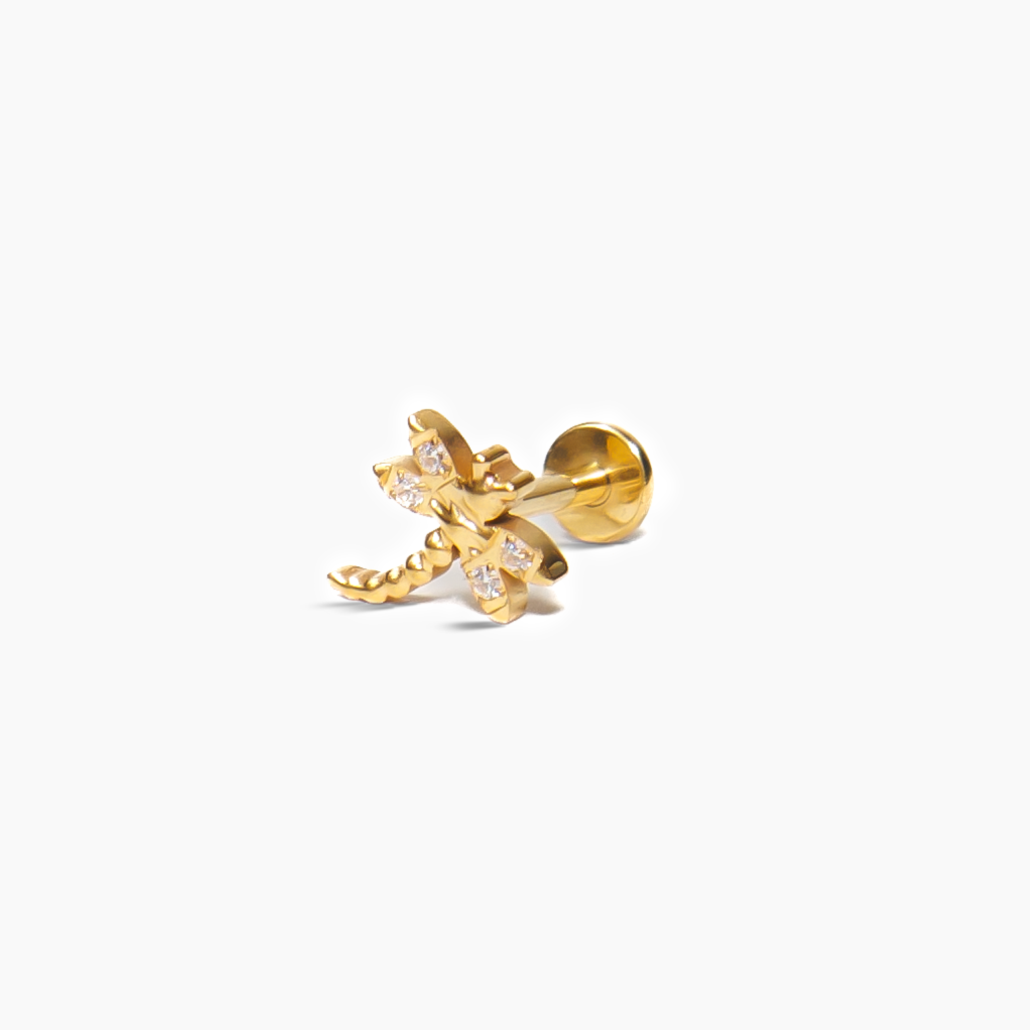 Líbelula Piercing - TITANIO