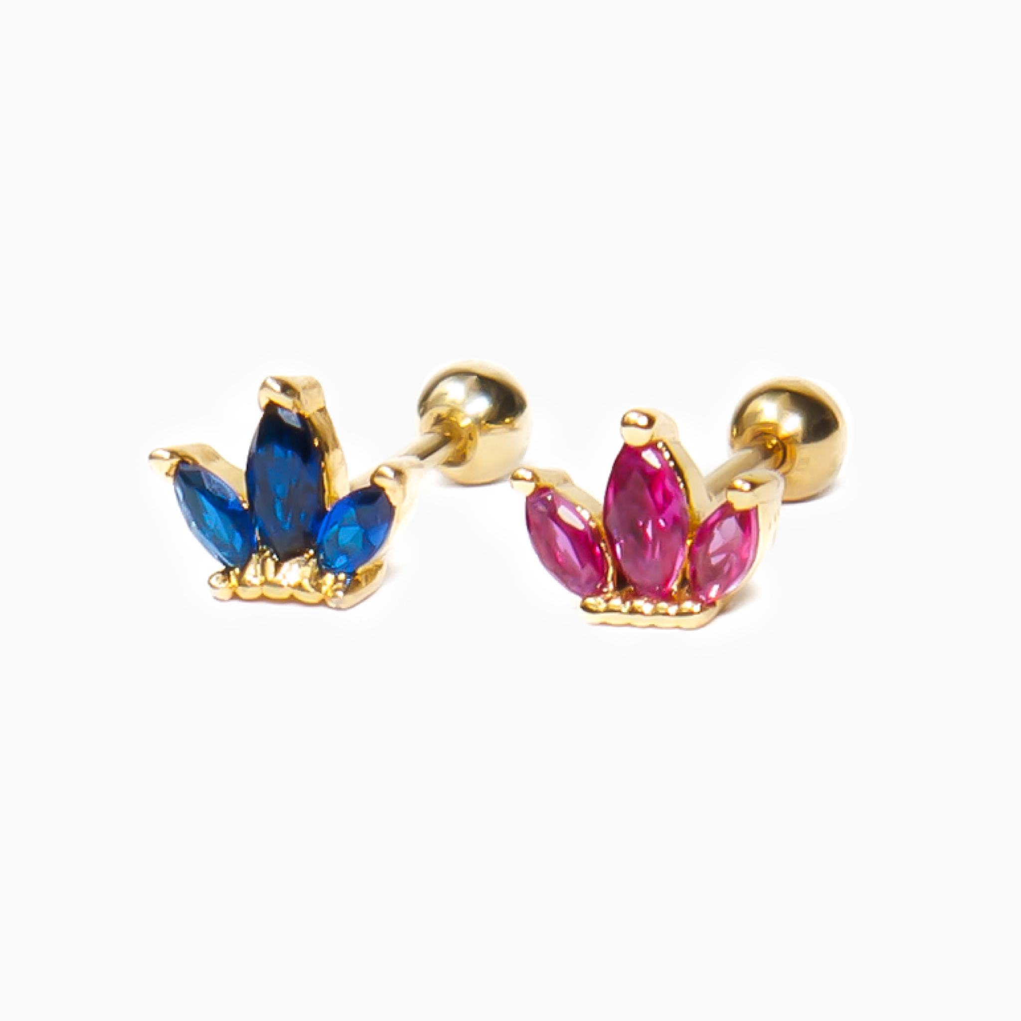 Crown Piercing Ruby - WATERPROOF