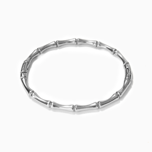 Pulsera Bambu Silver